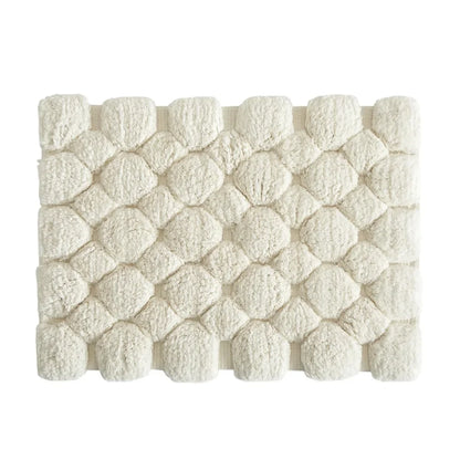 Ivory Cotton Bath Rug Set (2PCS)
