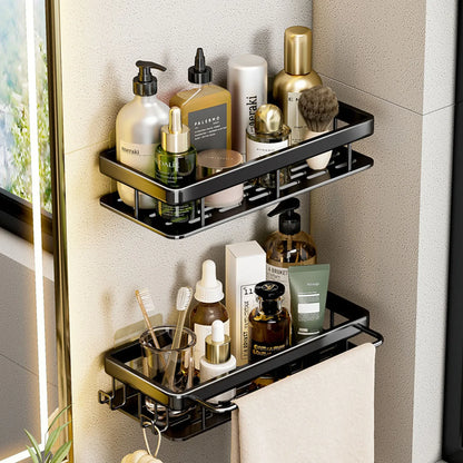 Luxury Black/Gold Bathroom Shelf