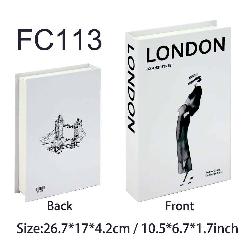 Fake Book Storage Box - Coffee Table Decor