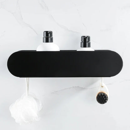 Black Aluminum Bathroom Shelf Caddy | Bathroom Collection | Aroselle