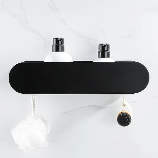 Black Aluminum Bathroom Shelf Caddy | Bathroom Collection | Aroselle