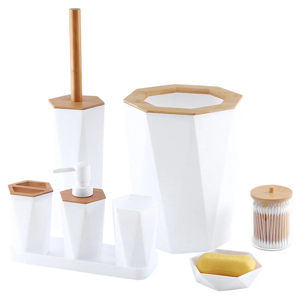Complete Bathroom Accessory Set