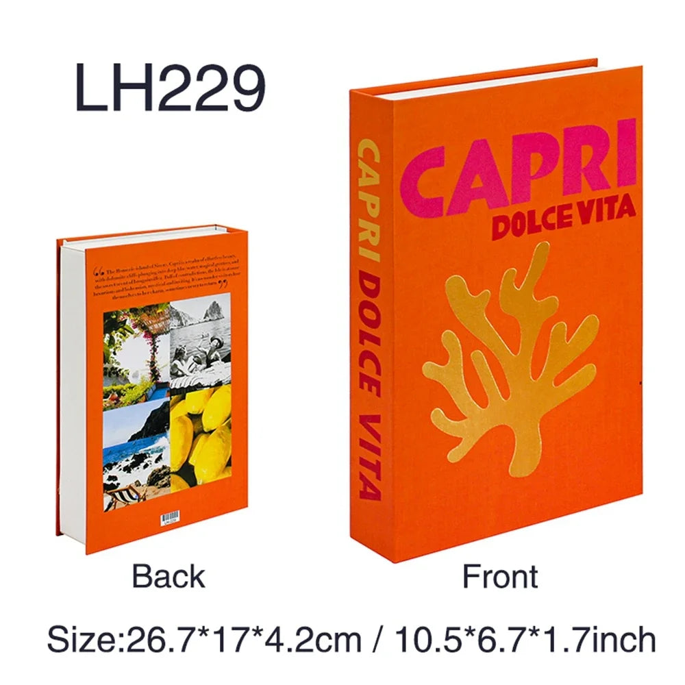 Fake Book Storage Box - Coffee Table Decor