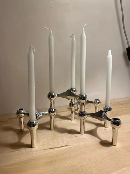 Nordic Silver Candelabra
