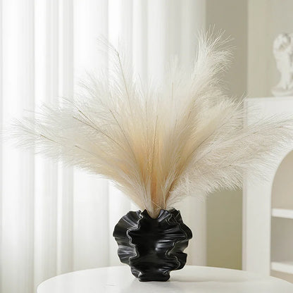 Ceramic Coral Vase - Minimalist Nordic Art Ornament