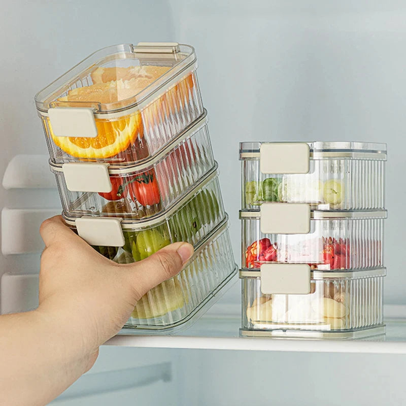 Stackable Herb Storage Containers Set