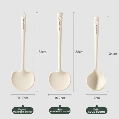 Silicone Cooking Spatula and Spoon Set (3pcs)