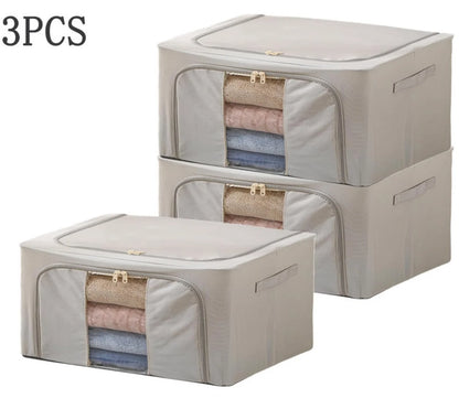 Wardrobe Closet Storage Box (set of 3)