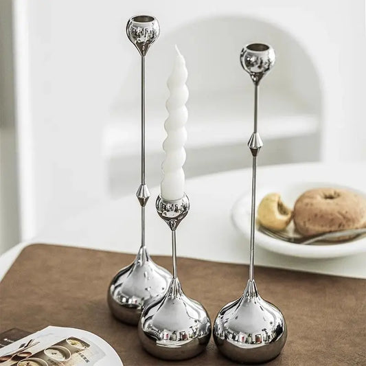 Metal Candle Holder Set (3PCS)