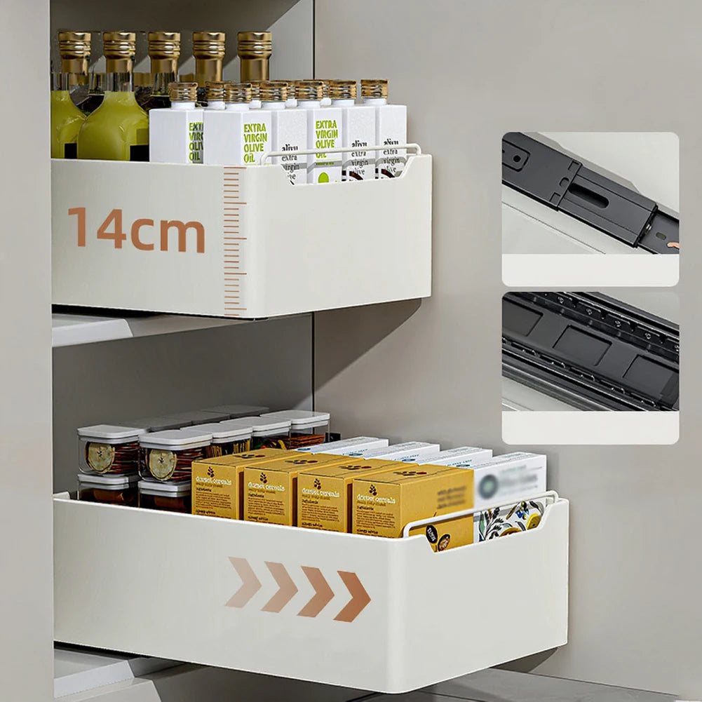 Pull-Out Kitchen Cabinet Organiser