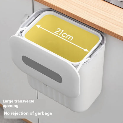 Wall-Mounted Food Trash Bin - Kitchen