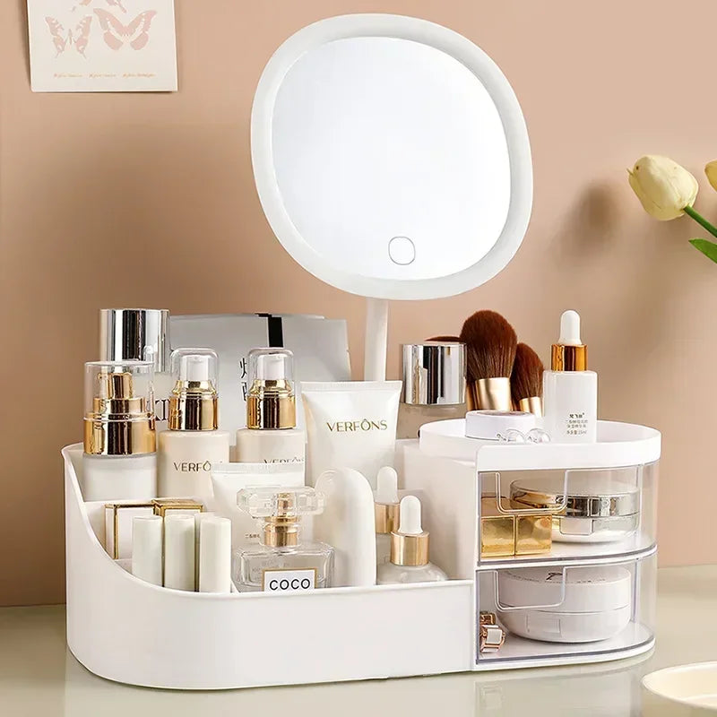 Makeup Organiser With Mirror