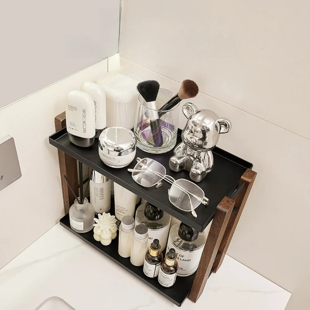 Wooden Make Up Organiser | Bathroom Collection | Aroselle
