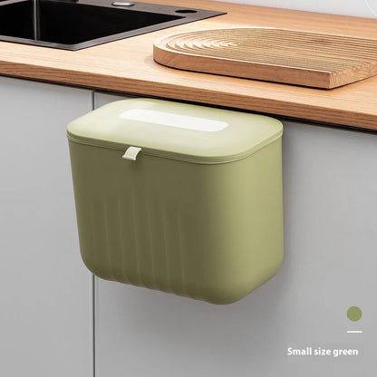 Wall-Mounted Food Trash Bin - Kitchen