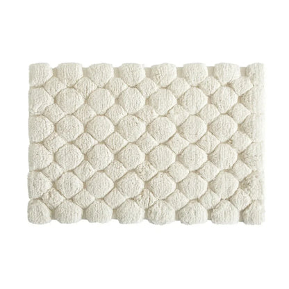 Ivory Cotton Bath Rug Set (2PCS)