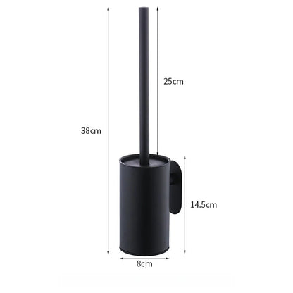 Wall Mounted Toilet Brush With Holder