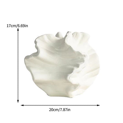 Ceramic Coral Vase - Minimalist Nordic Art Ornament