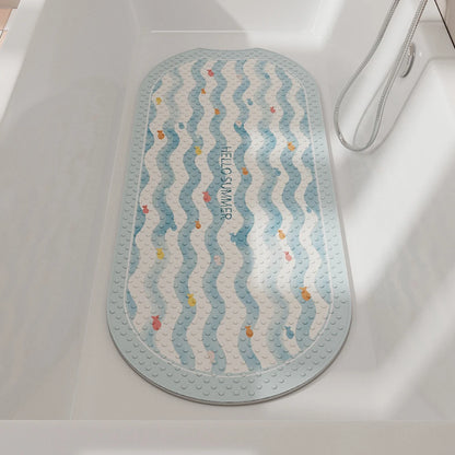 PVC Non-Slip Oval Bath Mat