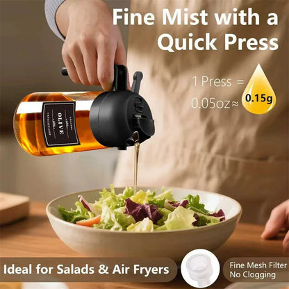 Large Glass Olive Oil Sprayer | Kitchen Collection | Aroselle