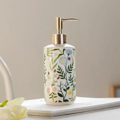Large Soap Dispenser - Flower (430ml)