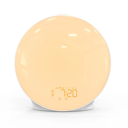 Digital Wake Up Light Alarm Clock with FM Radio