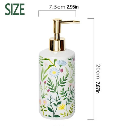 Large Soap Dispenser - Flower (430ml)