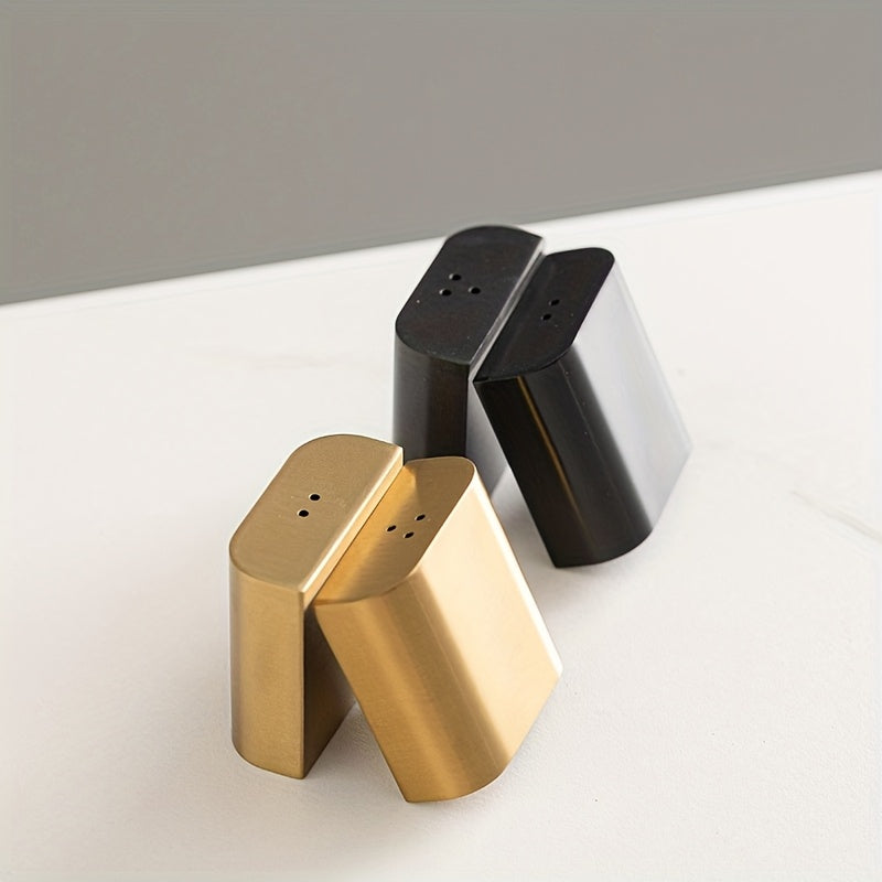 Stainless Steel Salt and Pepper Shakers Set | Kitchen Collection | Aroselle