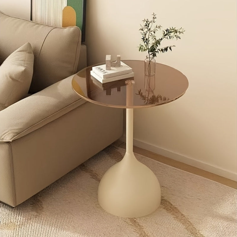 Tempered Glass Side Table | Furniture Collection | Aroselle