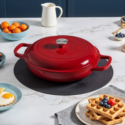 Enameled Cast Iron Stove Pot 3.2L | Kitchen Collection | Aroselle