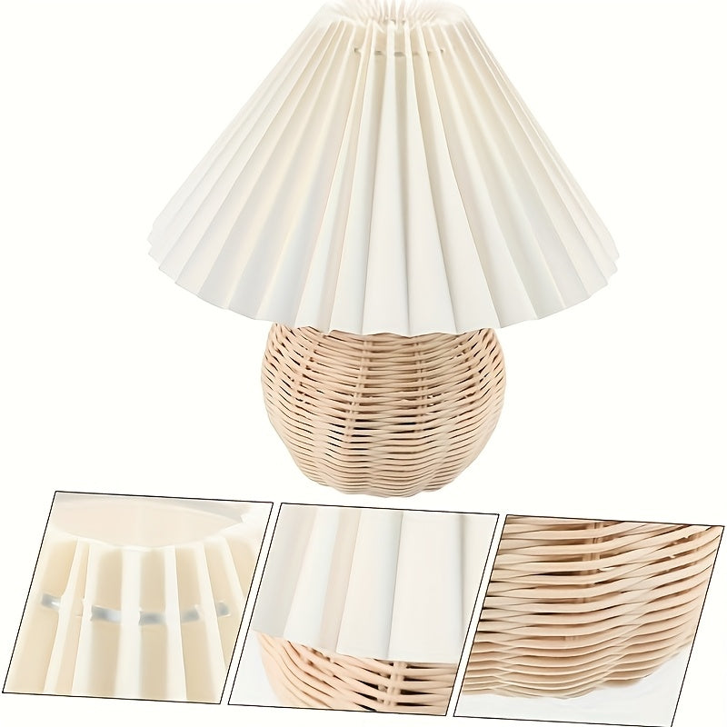 Bohemian Rattan Table Lamp | Decor Collection | Aroselle