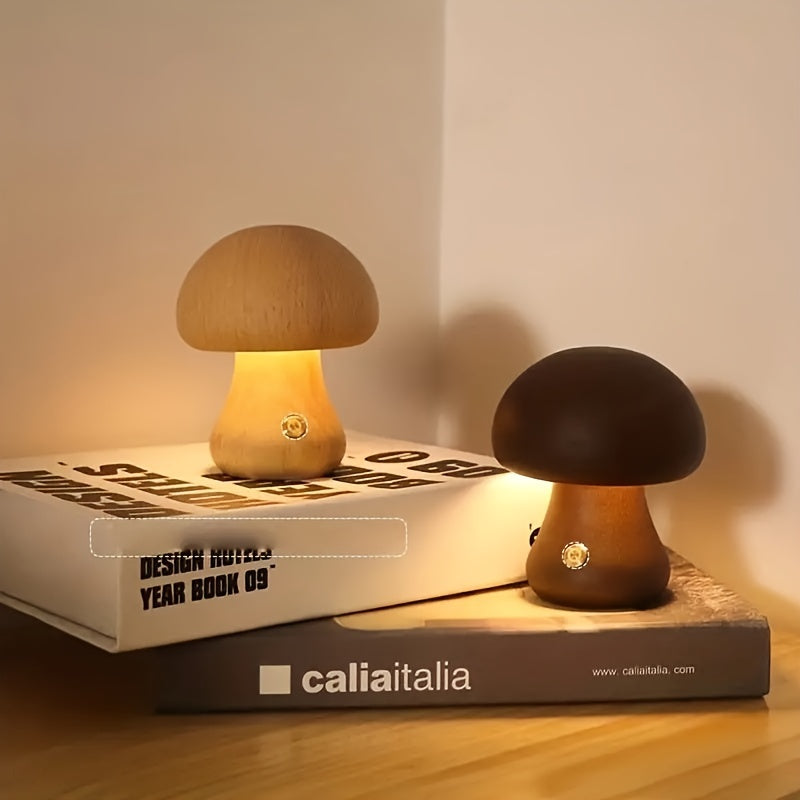 Mini Mushroom LED Night Light | Decor Collection | Aroselle