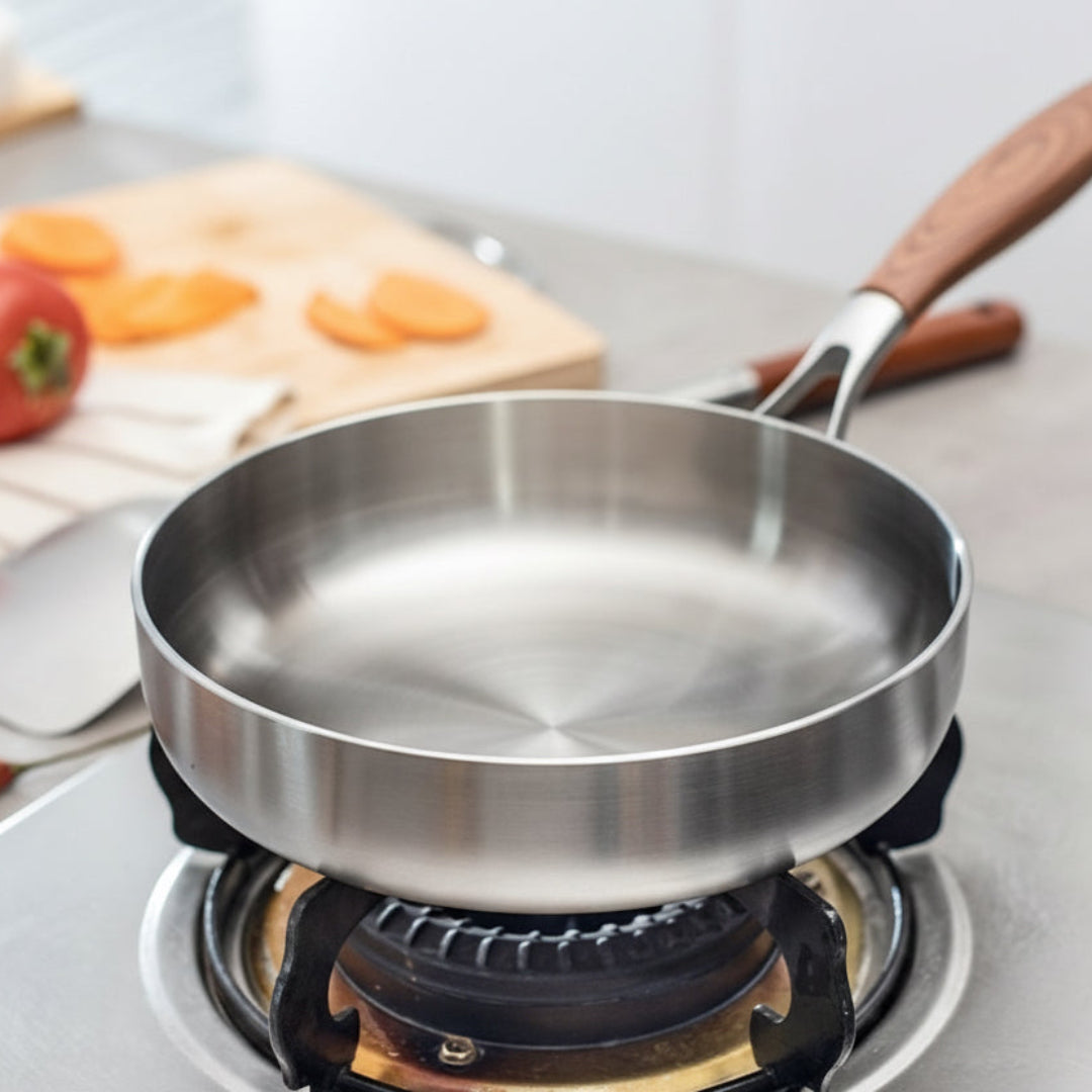 Stainless Steel Frying Pan | Kitchen Collection | Aroselle