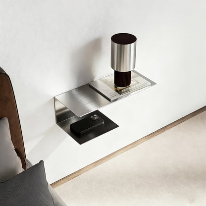 Stainless Steel Bedside Shelf | Furniture Collection | Aroselle