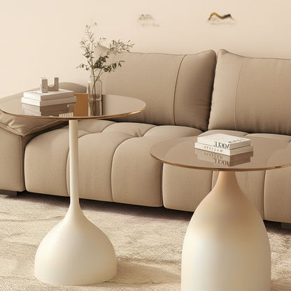 Tempered Glass Side Table | Furniture Collection | Aroselle