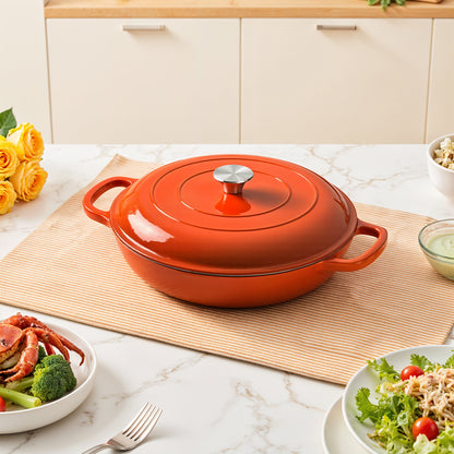 Enameled Cast Iron Stove Pot 3.2L | Kitchen Collection | Aroselle