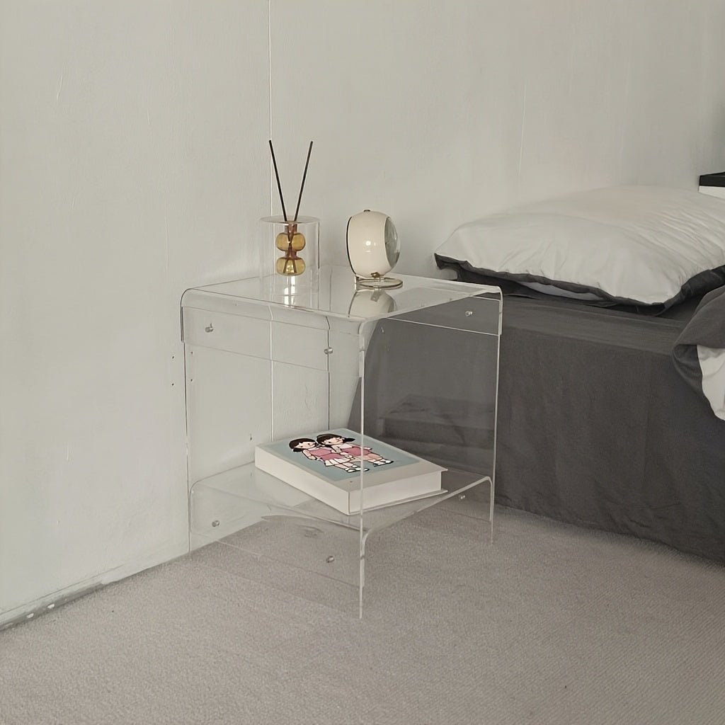 Transparent Acrylic Side Table | Furniture Collection | Aroselle