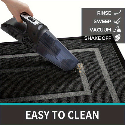 Rubber Doormat - Durable Non Slip Outdoor Entrance Mat | Rug Collection | Aroselle