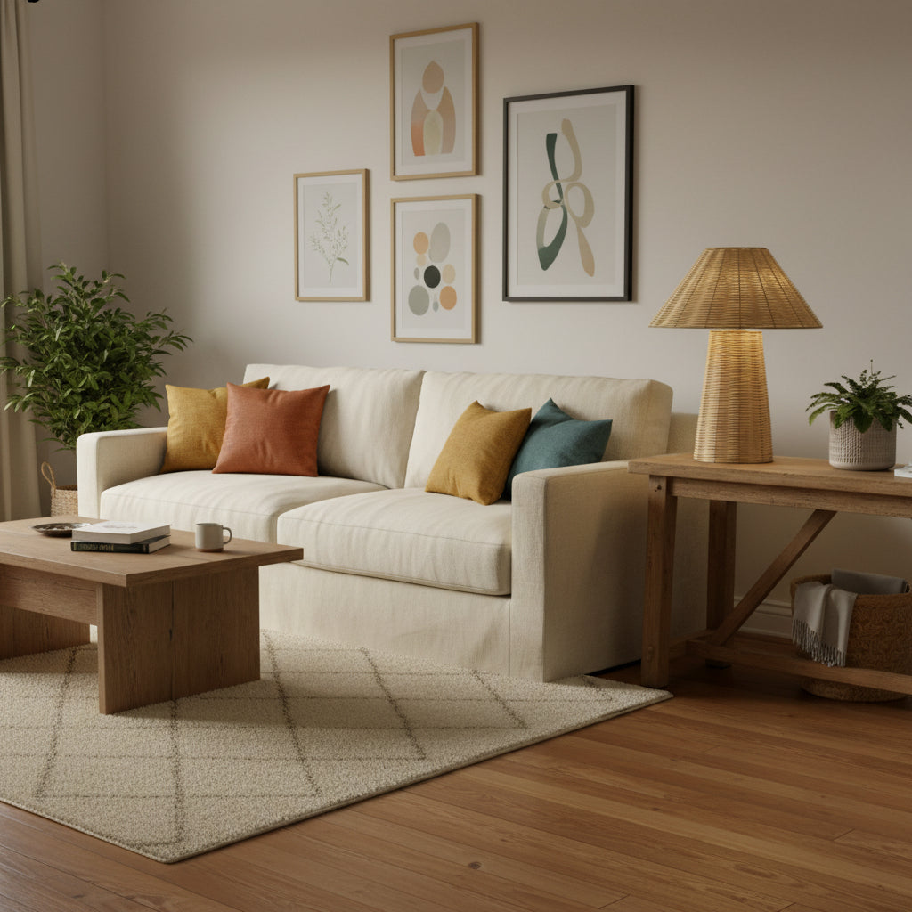 Natural Rattan Table Lamp | Decor Collection | Aroselle