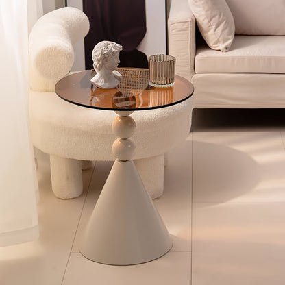 Glass Round Coffee Table | Furniture Collection | Aroselle