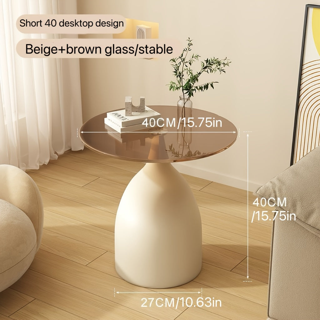 Tempered Glass Side Table | Furniture Collection | Aroselle