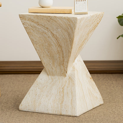 Marble Geometric Side Table | Furniture Collection | Aroselle