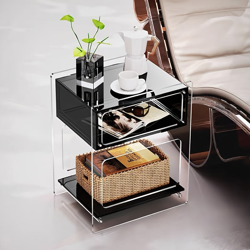 Acrylic Bedside Table | Furniture Collection | Aroselle