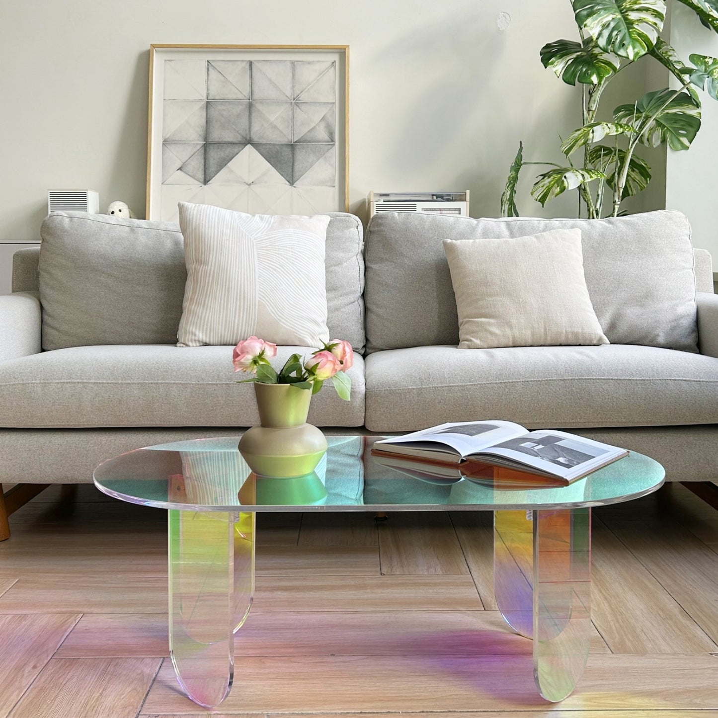 Modern Acrylic Coffee Table | Furniture Collection | Aroselle