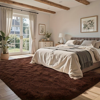 Plush Carpet Area Rug - Soft Thick Pile Living Room & Bedroom Carpet | Rug Collection | Aroselle