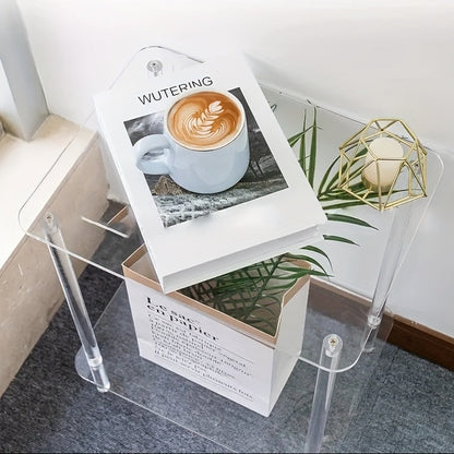 Squared Acrylic Side Table | Furniture Collection | Aroselle