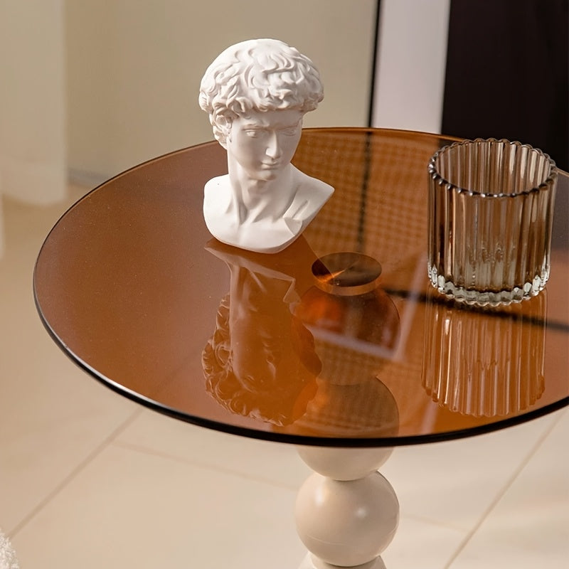 Glass Round Coffee Table | Furniture Collection | Aroselle