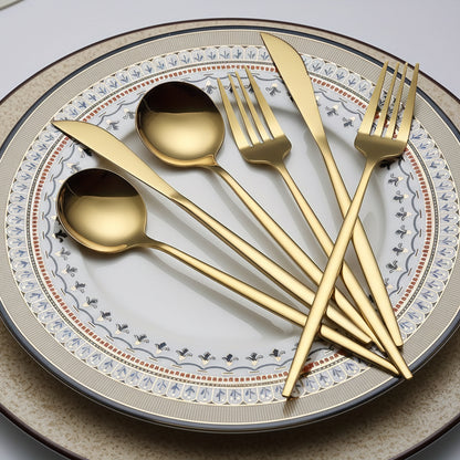 Sophisticated & Luxe Cutlery Set for 4 | Kitchen Collection | Aroselle