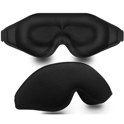 Memory Foam Sleep Mask - 99% Light Blocking Eye Mask for Deep Sleep