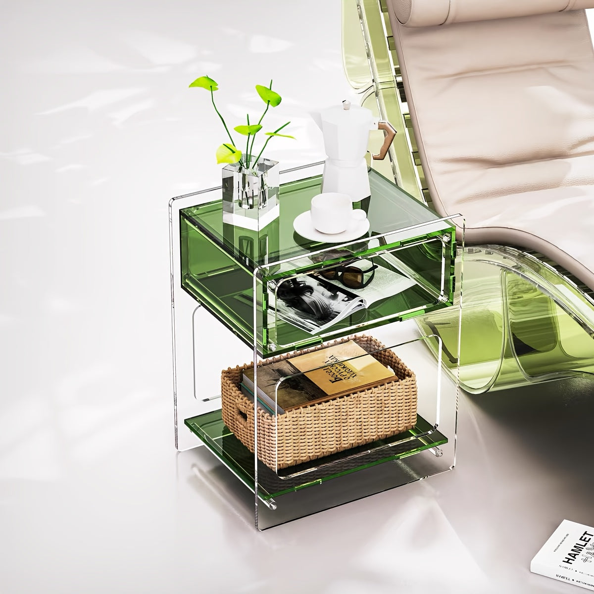 Acrylic Bedside Table | Furniture Collection | Aroselle