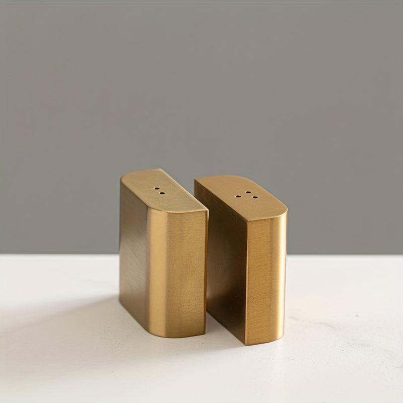 Stainless Steel Salt and Pepper Shakers Set | Kitchen Collection | Aroselle